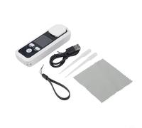 Lapiglo Palmare per Brix Tester 0-55% con per la compensazione automatica della temperatura, IPX6 impermeabile Sugar Meter Honey Wine(JBM-10)