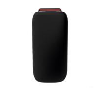 Lapiglo Parapolvere con supporto microfono 110 e 120, custodia protettiva per altoparlante in tessuto elastico liscio, colore: nero