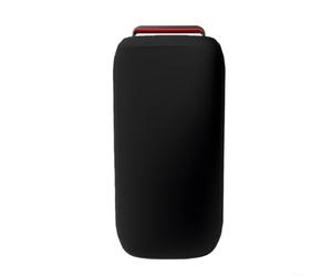 Lapiglo Parapolvere con supporto microfono 110 e 120, custodia protettiva per altoparlante in tessuto elastico liscio, colore: nero