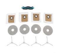 Lapiglo Per Accessori Aspirapolvere 15090 16090, per Spazzole Laterali Principali Mop Pads Sacchetti per la Polvere per Kit di Ricambio