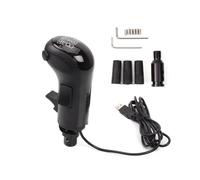Lapiglo Pomello del cambio USB High Low Gear Simulator per Logitech G25 G27 G29 G920 G923 e per Thrustmaster TH8A, leva sequenziale a 18 velocità ETS2 per ATS PC