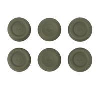 Lapiglo Set di manopole per pollice in silicone antiscivolo Steam Deck e ROG, 6 coperture colorate per joystick, maggiore comfort e controllo