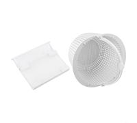 Lapiglo Skimmer per piscina Weir per porta e cestello, set SP1091LX SP1091WM, per parti di ricambio SPX1091K1 SPX1091C, accessori filtro ABS bianco (2 pezzi)