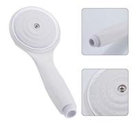 Lapiglo Soffione doccia portatile ad alta pressione, per risparmio idrico, spruzzatore in ABS con design a vita piccola, per camper e vecchi edifici, bianco