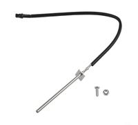 Lapiglo Sonda di temperatura PT1000 resistente per griglia Char-Griller Gravity 980, sensore metallico resistente al calore 600 °C, lunghezza 400 mm, ricambio per forno barbecue