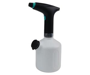 Lapiglo Spruzzatore elettrico da giardino da 1 l, ricaricabile tramite USB, bottiglia per irrigazione delle piante, getto regolabile per la cura dell'auto e le malattie per la protezione, bianco