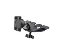 Lapiglo Supporto da auto regolabile per slot CD per schermo CarPlay, per supporto compatto a basso profilo con struttura in metallo ABS, facile installazione, posizione di visualizzazione ottimizzata