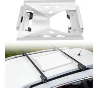 Lapiglo Supporto magnetico da tetto per mini antenna, 304, in acciaio inox, 4,3 cm, per base piatta con piedini, supporto sicuro per camper, furgoni, barche, bianco