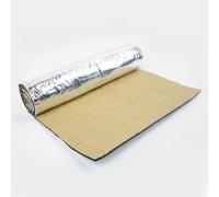 Lapiglo Tappetino isolante in schiuma isolante per auto, 100 x 40 cm, 5 mm, a celle chiuse, resistente al calore, riduzione del rumore, per porte, telaio e bagagliaio