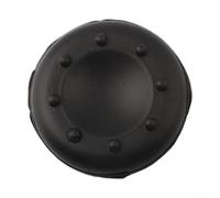Lapiglo Tappo per joystick in silicone per controller, copertura antiscivolo testurizzata per levetta del pollice, rimozione rapida, accessorio da gioco compatibile con incroci, diversi colori (nero)