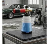 Lapiglo Vasetto in schiuma PA, per la pulizia di bottiglie spray in ottone ad alta pressione, accessorio in schiuma spessa compatibile con la maggior parte delle rondelle, bianco