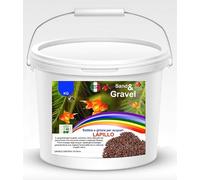 Lapillo Vulcanico - Ghiaia per Acquario e Piante - Sassolini Decorativi per Vasi - Sassi per Giardino (5/10 mm, 5 Litri)
