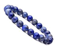 Lapis Lazuli Naturale Donne Donne BRACELETTORE, Bracchetto dei Ling Blu BLAZULI PERCHE PERCHE BRACELLE BRACOLO di Regalo, BRACOLO di STRAD