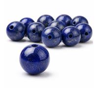Lapislazzuli, pietre preziose naturali, 4 mm, perle di forma rotonda, blu, 45 pezzi Pietre semi-preziose per collana fai da te, G388