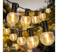 LaPitio Catena Luminosa Esterno, IP45 Impermeabile Lampadine Infrangibili