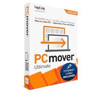Laplink PCmover Ultimate 11 with Ethernet Cable (1 Use) - The easiest way to move to a new PC!