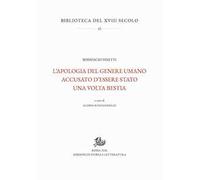 L'apologia del genere umano accusato d’essere stato una volta bestia