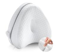 LAPONO Cuscino per Ginocchia Dormire,Cuscino pe Ortopediche per Traversine Laterali,Offre Sollievo dal Dolore di Sciatica,Materiale di Rimbalzo Lento al 100%,Cuscino per Gambe leg pillow sidesleep