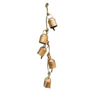 LAPOOH 1 Pezzo Vintage Campagna Campanacci per Mucche Gigante in Artigianale Campanaccio in Metallo Appeso Decorazioni Natalizie Campanacci per Mucca