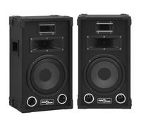 LAPOOH Altoparlanti da Palco HiFi Professionali Passivi 2 pz 800W Neri,Professionale Subwoofer Cassa Impianto o Acustico Diffusore Stereo-70101