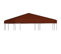 LAPOOH Copertura Superiore Gazebo 310g/m² 3x3 m Terracotta,Copertura Superiore per Gazebo,Telo Gazebo Impermeabile,Copertura Gazebo Campeggio-46622