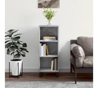 LAPOOH Credenza Grigio Cemento 34,5x32,5x90 cm in Legno Multistrato,Mobili,Armadietti e portaoggetti,Buffet e credenze(SPU:828760)