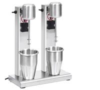 LAPOOH Frullatore per Milkshake con Tazza Doppia in Acciaio Inox 2 L