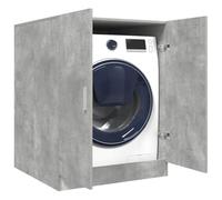 LAPOOH Mobile per Lavatrice Grigio Cemento 70,5x71,5x91,5 cm,Mobilia per Lavatrice,Mobili per Interni e per Esterni,Decorazioni per la Casa-856639