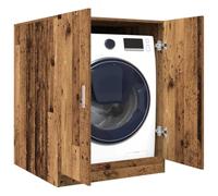 LAPOOH Mobile per Lavatrice Legno Antico 70,5x71,5x91,5 cm,Mobilia per Lavatrice,Mobili per Interni e per Esterni,Decorazioni per la Casa-856640