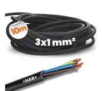Lapp 10m Cavo H07RN-F 3x1 mm² - Cavo Flessibile in Gomma Resistente UV