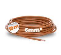 Lapp 10m Cavo H07V-K 6 mm² Marrone - Filo Singolo Flessibile in PVC
