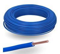 Lapp 10m Cavo Unipolare H07V-U 4 mm² - Conduttore Singolo in PVC Blu | Filo di rame rigido per cablaggio interno di quadri elettrici e macchine, certificazione VDE e HAR, tensione fino a 750V