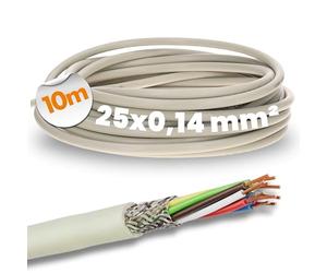 Lapp 10m LiYCY 25x0,14 Cavo di Controllo Schermato - Filo Dati in PVC