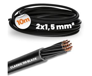 Lapp 1120306 Cavo di Comando 2G1,5, PVC, 10 m, Nero, Esterni e UV