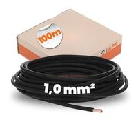Lapp 4510013 H05V-K 1,0 mm² nero I cavo di cablaggio I cavo flessibile I cavo singolo in PVC I cavo 1 mm2 I cablaggio