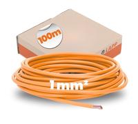 Lapp 4510093 H05V-K 1 mm² arancione I Cavo di cablaggio I Cavo di cablaggio flessibile I in PVC Singolo Filo 1,0 mm2 I Cablaggio