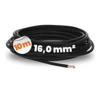 Lapp 4520016 H07V-K 16,0 mm² nero I cavo di cablaggio I cavo flessibile I cavo singolo in PVC I cavo 16 mm2 I cablaggio