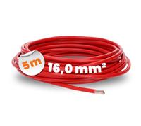 Lapp 4520046 H07V-K 16,0 mm² rosso I cavo di cablaggio I cavo flessibile I cavo singolo in PVC I cavo 16 mm2 I cablaggio