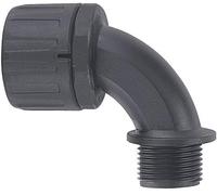 LAPP 55506535 SILVYN® FPAG-M25x1,5 90° Raccordo a vite del tubo flessibile Nero M25 22.80 mm 90° 1 pz.