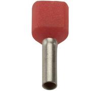 LAPP 61802034 Capocorda doppio 10 mm² Parzialmente isolato Rosso 100 pz.