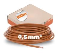 Lapp Kabel treccia H05V-K 0,5mm² marrone 100M 4510031.