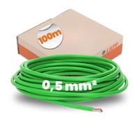 Lapp Filo di cablaggio H05V-K 4510121 1 x 0,50 mm², 100 m, colore: verde