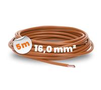 Lapp 4520036 H07V-K 16,0 mm² marrone I cavo di cablaggio I cavo flessibile I cavo singolo in PVC I cavo 16 mm2 I cablaggio