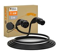 LAPP Mobility Helix - Cavo di Ricarica Tipo 2, 11 kW/autoavvolgente, 20 A/3 Fasi, per Auto elettrica, modalità 3/5 m