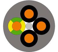 LAPP ÖLFLEX® CLASSIC 110 Cavo di controllo e comando 3 x 1.5 mm² Grigio