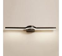 L'Apparecchio Di Illuminazione Del Bagno Della Luce Anteriore Dello Specchio Ha Condotto, 1 Lampada da Montaggio a Parete Del Bagno 80Cm Luci Dello Specchio Della Vanità Del Metallo Sopra lo Spogliato