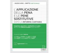 L'applicazione della pena e le pene sostitutive dopo la Riforma Cartabia. ...