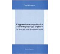 L'apprendimento significativo secondo la psicologia cognitiva. Una ricerca sulle teorie, gli strumenti e i metodi