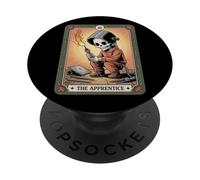 L'apprendista Saldatura Scheletro Tarocchi Principianti Saldatore Treno PopSockets PopGrip Adesivo
