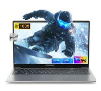 Laptop ACEMAGIC AX15 Twin Lake N150, computer FHD da 15,6 pollici, DDR4 16 GB, SSD 512 GB, notebook con custodia in metallo, WiFi 2.4G/5G, BT5.0, tipo C, USB 3.2, alte prestazioni [Processore ad alte 